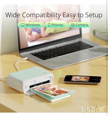 Мобилен фотопринтер Yoton, снимка 2 - Друга електроника - 52922709