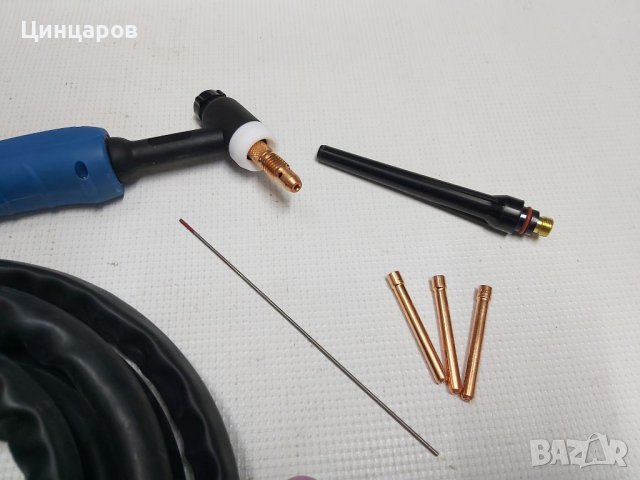 TIG/WIG аргон шланг дължина 4м.резбова връзка машина, снимка 4 - Други машини и части - 40448224