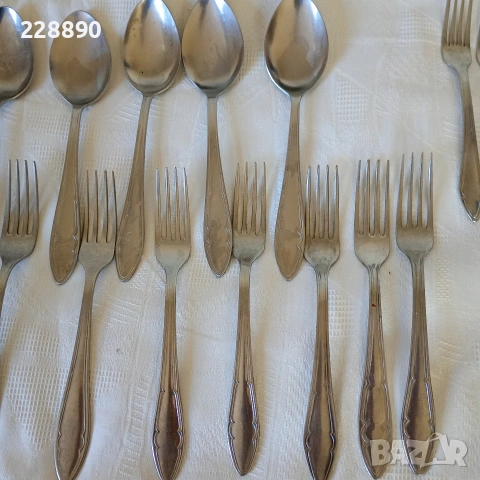 Вилици и лъжици П.Денев, снимка 15 - Прибори за хранене, готвене и сервиране - 53050735