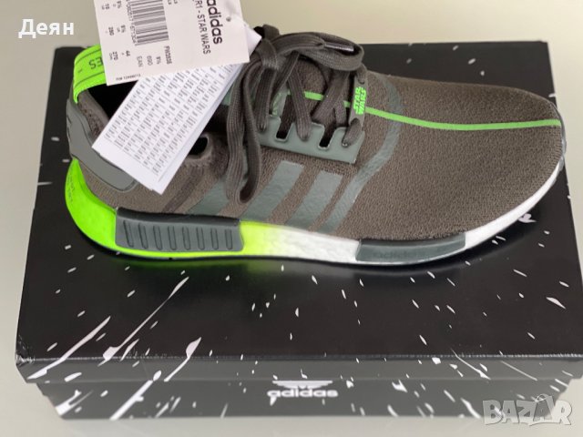 Маратонки АДИДАС NMD R1 - STAR WARS, YODA, нови в кутия номер 44, снимка 3 - Маратонки - 44908944