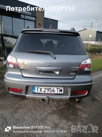 Mitsubishi outlander 2.4-GAZ, снимка 3 - Автомобили и джипове - 52893320