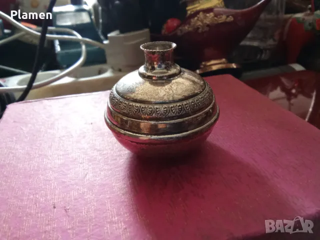 Малка Сребърна вазичка, снимка 1