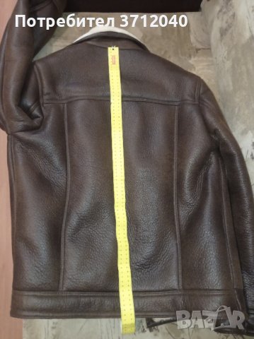 НОВО  мъжко зимно кожено яке , снимка 4 - Якета - 43512973