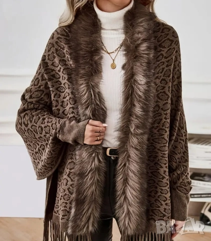 Елегантна жилетка тип "прилеп" , снимка 4 - Жилетки - 53524764