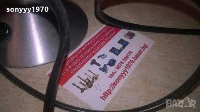 НАСТОЛЕН АЛУМИНИЕВ ПЛАФОН-17Х11Х7СМ-ВНОС ХОЛАНДИЯ, снимка 9 - Настолни лампи - 27801591