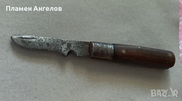 Немско сгъваемо ножче, Стара ножка, снимка 5 - Антикварни и старинни предмети - 51018175