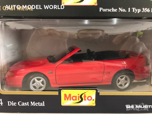 ТОП ЦЕНА Метална колекционерска количка MAISTO мащаб 1:24,нови!, снимка 4 - Колекции - 39897470