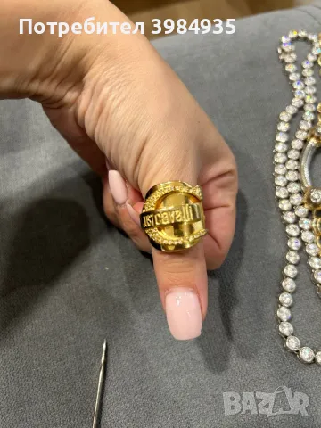 Пръстен just cavalli, снимка 3 - Пръстени - 47912798