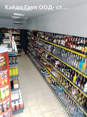 Крайстенен и островен метален стелаж - НАЛИЧНИ, НОВИ RAL7016 TXT МАТ, снимка 8 - Стелажи и щандове - 43474561