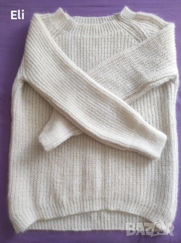Дамски пуловер,уникален,М,Л ХЛ, снимка 3 - Блузи с дълъг ръкав и пуловери - 40755070