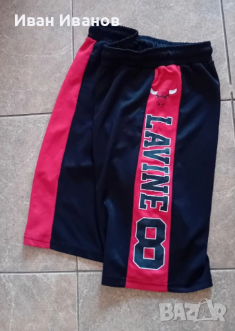 Оригинални къси панталони на Chicago Bulls - LaVine, снимка 2 - Баскетбол - 51750978