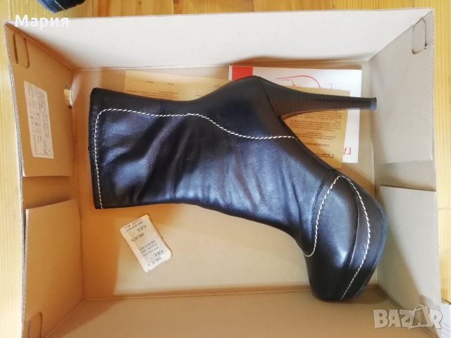 Ново! Естествена кожа боти , снимка 5 - Дамски боти - 35114668