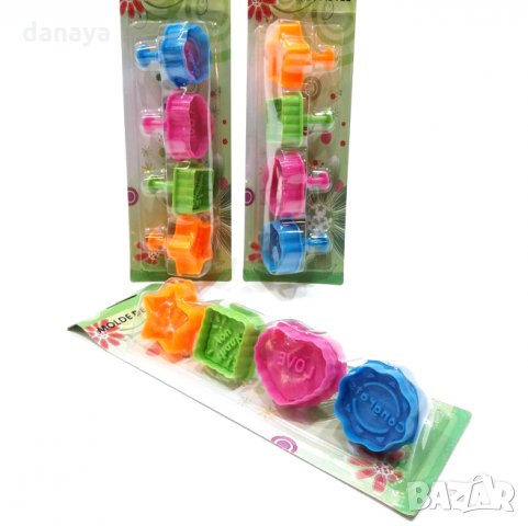 1280 Форми за сладки с бутало и надпис Thank you Love Congrats Best wishes, снимка 3 - Форми - 27192970