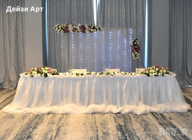 Украса за Сватба, снимка 3 - Декорация - 53271562