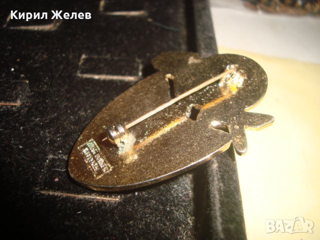 ПОЗЛАТЕНА РЯДКА БРОШКА - МАСКА 22757, снимка 4 - Други - 33423098