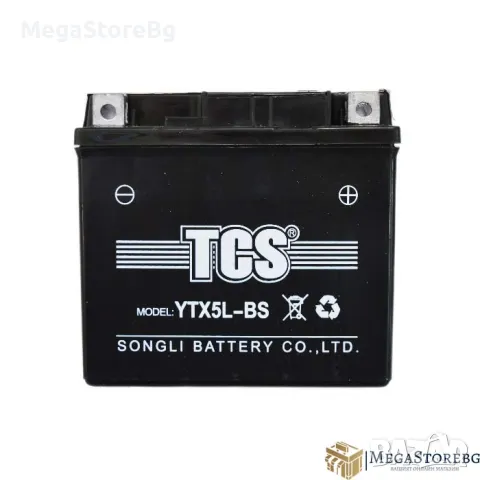 Акумулатор за мотор, мотоциклет, мотопед, скутер 12V 70A 4AH / YTX5L-BS, снимка 2 - Аксесоари и консумативи - 49766060