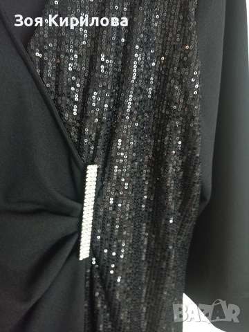 Елегантна рокля голям размер, снимка 3 - Рокли - 52590699