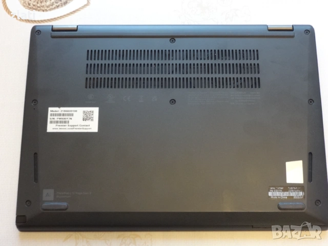 Таблет и Лаптоп 2в1 ThinkPad L13 Yoga Gen 3 - 13.3" - i5-1235U 10-ядрен / 16GB RAM/модел 2023година , снимка 6 - Лаптопи за работа - 53342118