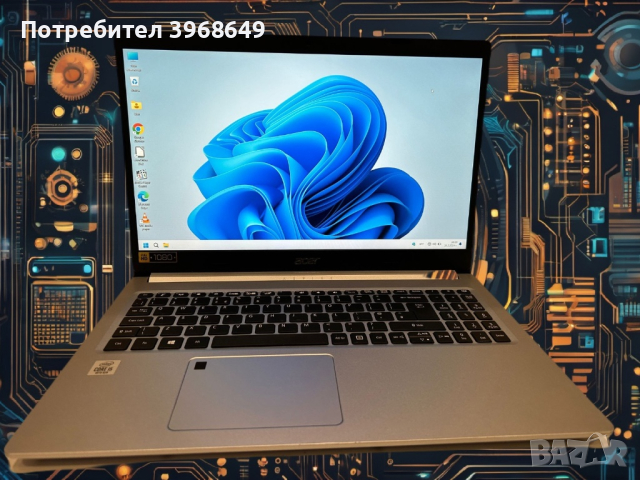 Лаптоп Acer A515-55 15.6”, снимка 1 - Лаптопи за работа - 44927030
