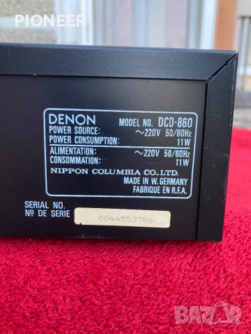 DENON DCD 860, снимка 11 - Декове - 51242390