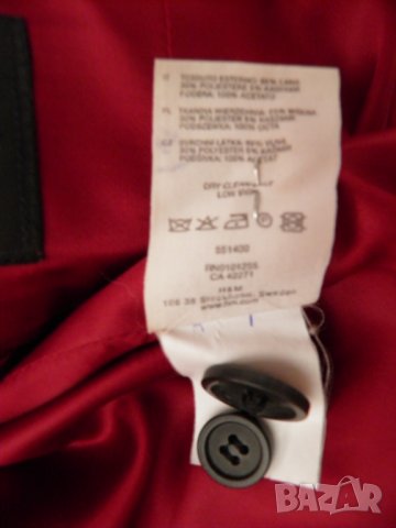 H&M оригинално дамско черно вълнено палто, снимка 8 - Палта, манта - 27943331