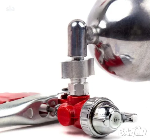 Пистолет за боядисване с дюза, 400мл, 1,5мм, снимка 6 - Аксесоари и консумативи - 48585039