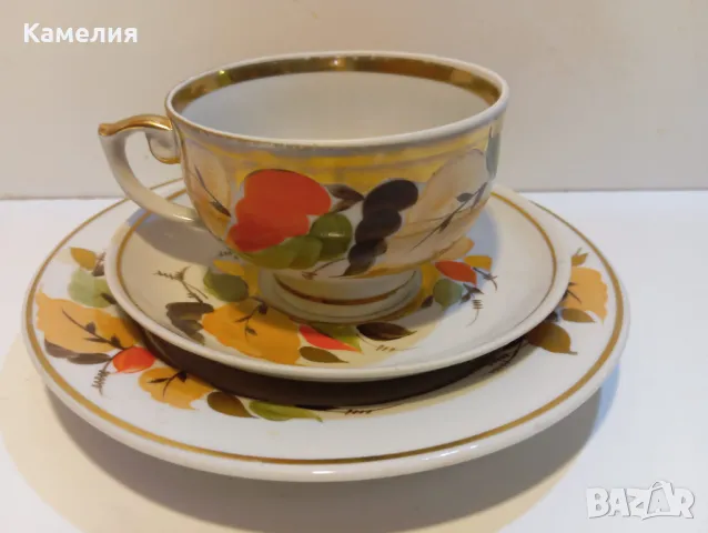 Руски порцелан , снимка 2 - Чаши - 48612122