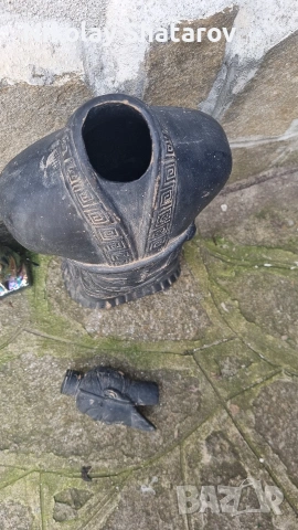 Голяма териккотена склуптури. , снимка 6 - Антикварни и старинни предмети - 53536960