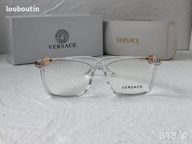 Versace диоптрични рамки.прозрачни слънчеви,очила за компютър, снимка 3 - Слънчеви и диоптрични очила - 40125650