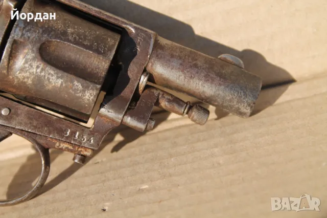 Белгийски револвер ''Булдог'', снимка 6 - Колекции - 49404919