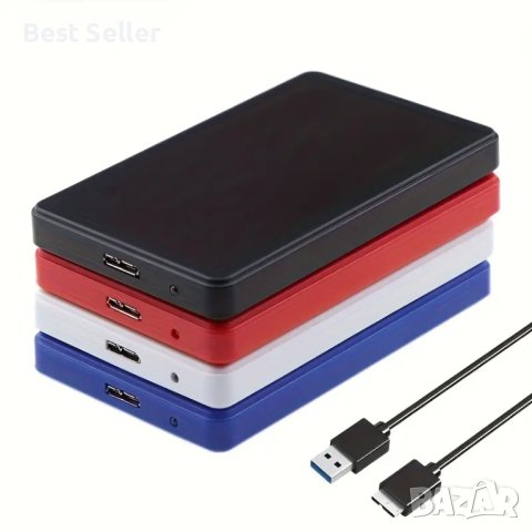 SATA Към USB3.1 HDD Интерфейсна Кутия  За Мобилен Твърд Диск Високоскоростен За , снимка 2 - Твърди дискове - 44115211