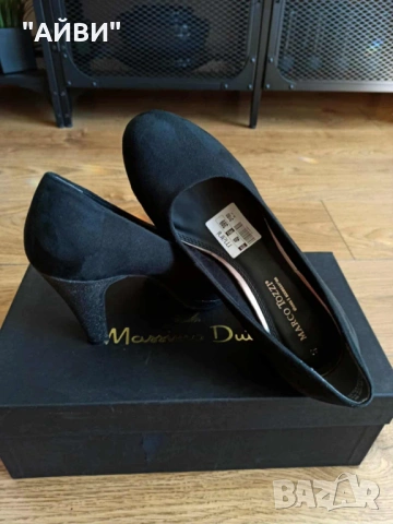 Дамски маркови обувки Marco Tozzi, снимка 10 - Дамски обувки на ток - 53091151