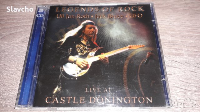 Компакт диск на - Legends Of Rock – Live At Castle Donington/ Uli Jon Roth/ Jack Bruce /UFO  2002 , снимка 1 - CD дискове - 39528204