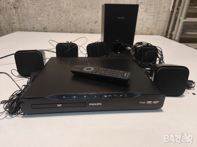 система за домашно кино Филипс , снимка 8 - Аудиосистеми - 52812847