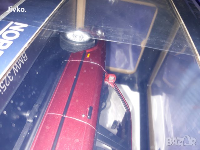 BMW 325 i 1.18  NOREV. Red metallic, снимка 17 - Колекции - 36875201