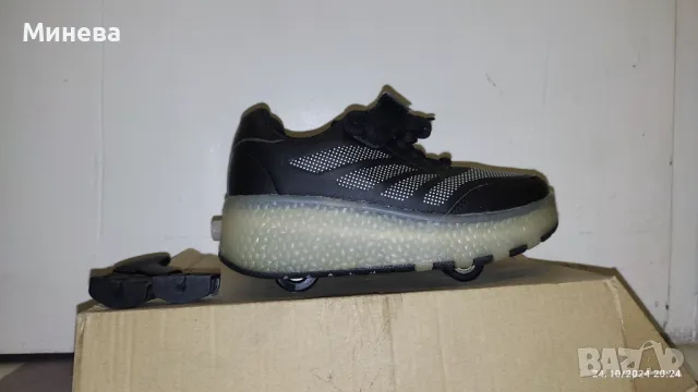 Обувки с колелца Aimoge by HEELYS , снимка 3 - Детски обувки - 47715193