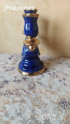 троен свещник ръчна изработка , снимка 2 - Други - 43855517