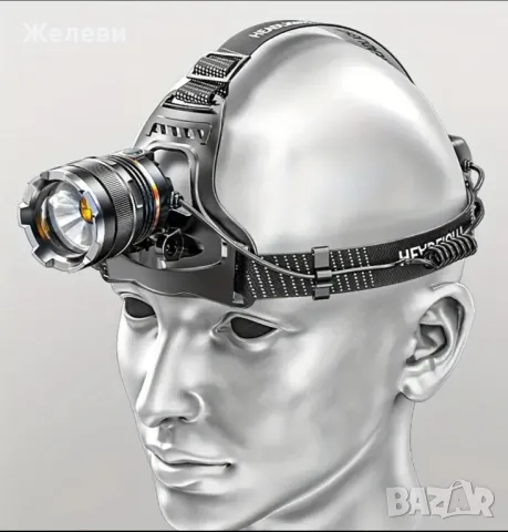 Челник - ултра ярък, със сензор, снимка 2 - Къмпинг осветление - 48435178