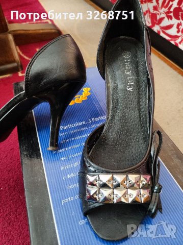 Сандали на ток, снимка 2 - Дамски обувки на ток - 37555600