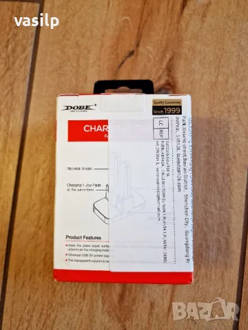 Нова докинг станция за 4 дистанционни за Nintendo Switch, снимка 3 - Аксесоари - 49140912