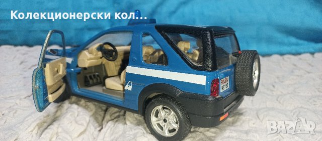  Land Rover  Police - 1998 г. - Мащаб 1:24, снимка 3 - Колекции - 44050928