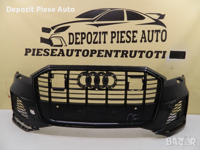 Предна броня Audi Q7 4M facelift S-Line, 2020, 2021, 2022, 2023, 2024, оригинален код 4M0807437Q