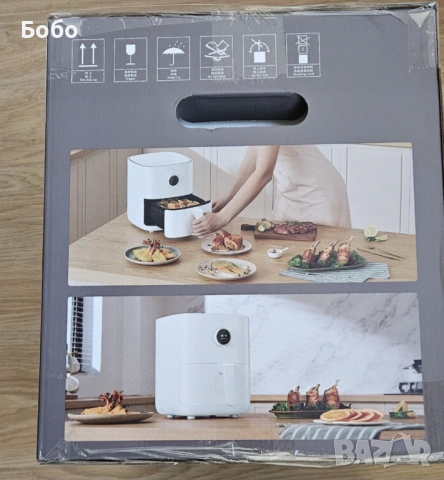 Xiaomi Mi Smart Air Fryer 3,5L Новo, 1500W, снимка 8 - Печки, фурни - 53566490