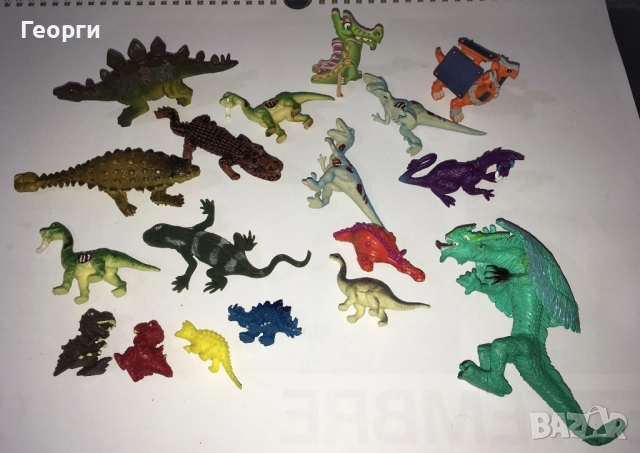 Лот Динозаври, дракони и крокодили от Италия. , снимка 2 - Фигурки - 52636132