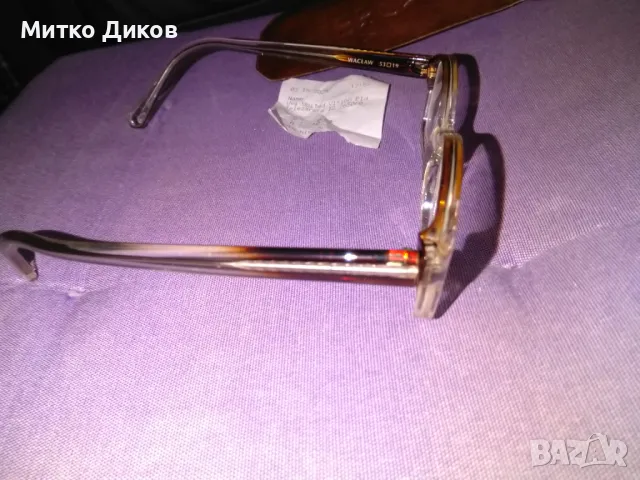Очила маркови Вацлав Опталекс за рамка иначе са -0.5 и лек астигматизъм калъвче естествена кожа, снимка 4 - Слънчеви и диоптрични очила - 49624087