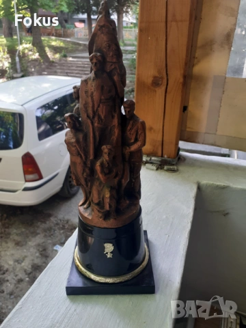 Стара руска - съветска статуетка Ленин и др., снимка 4 - Антикварни и старинни предмети - 53478397