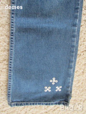 Дънки за момиче размер 29/32 с капси, снимка 4 - Детски панталони и дънки - 51279553