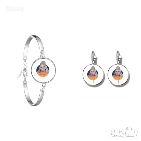 Комплекти Billie Eilish / Били Айлиш, снимка 8 - Бижутерийни комплекти - 26773162