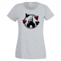 Дамска тениска Disney Castle 1 Mickey Mouse,Minnie Mouse,Мини Маус,Микки Маус.Подарък,Изненада,, снимка 4