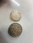  Два броя царски монети 1 лев 1910 и 2 лева 1913, снимка 1